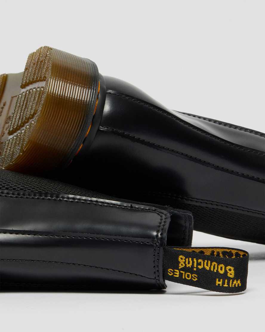 Dr Martens 2976 Hi Smooth Leather Chelsea Miesten Nilkkurit Mustat  Suomi |  2376ROHUJ