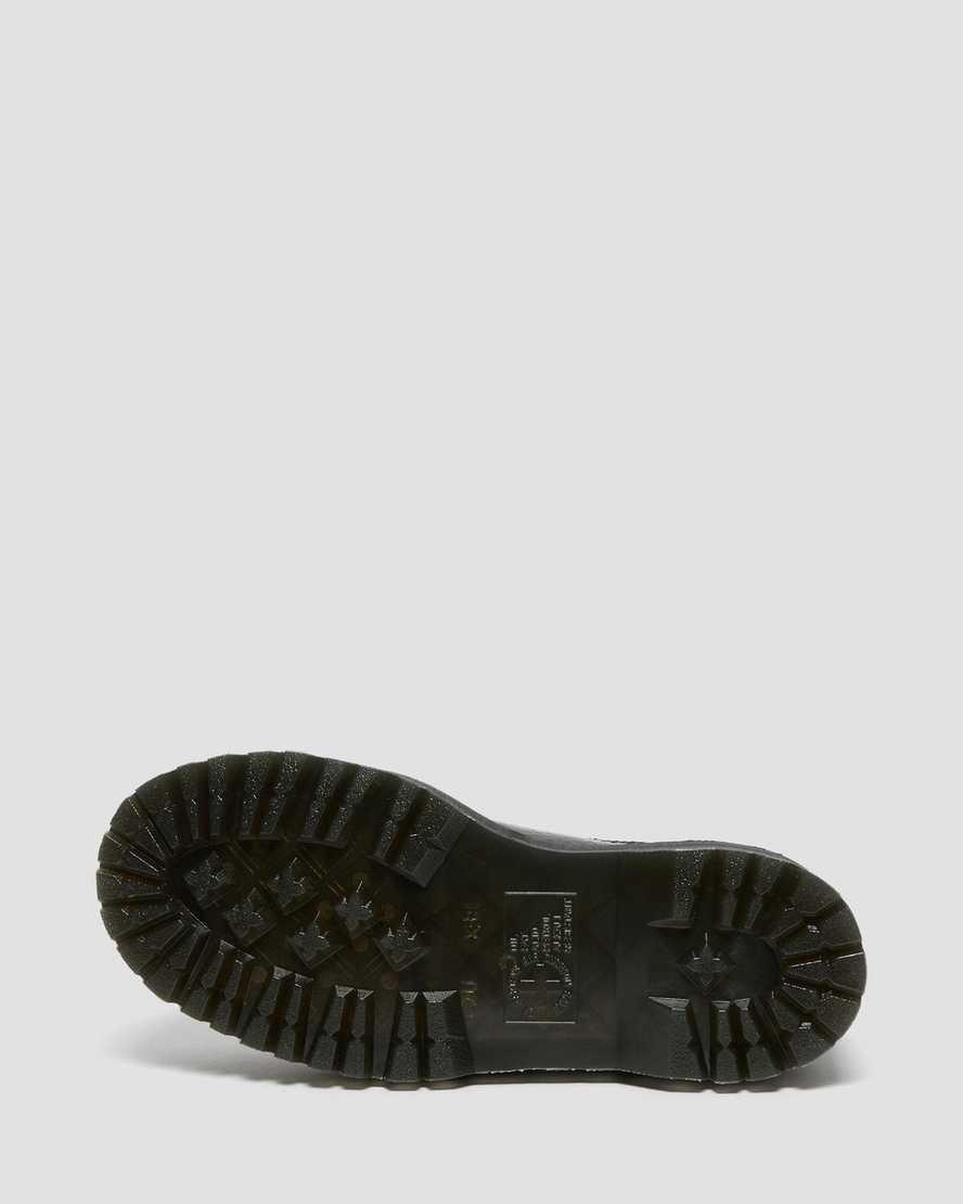 Dr Martens 2976 Max Distressed Patent Chelsea Platform Naisten Nilkkurit Mustat  Suomi |  8034AMEIX