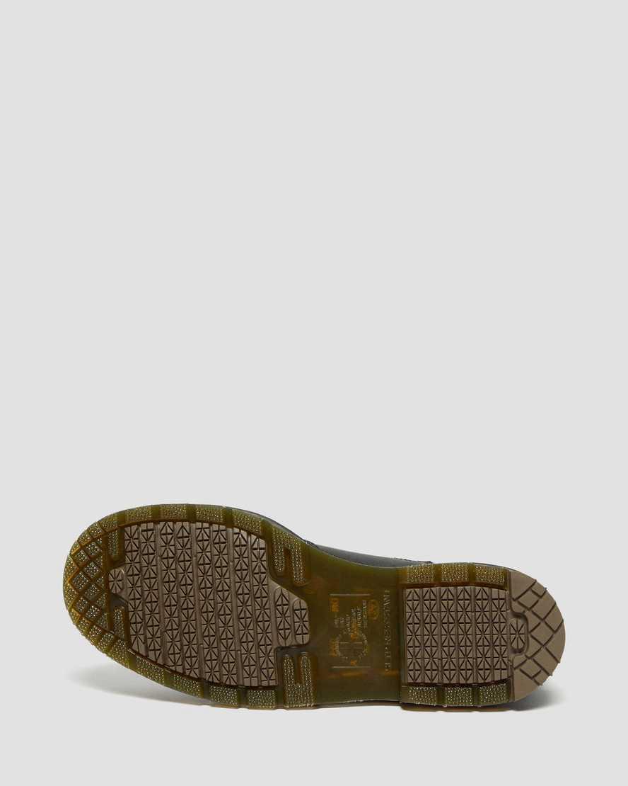 Dr Martens 2976 Slip Resistant Leather Chelsea Miesten Nilkkurit Mustat  Suomi |  4318JFPZL
