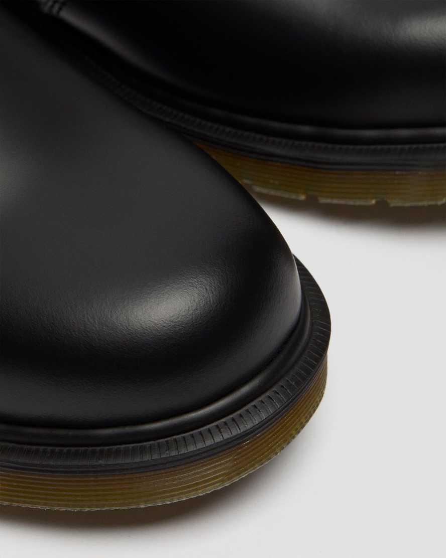Dr Martens 2976 Smooth Leather Chelsea Miesten Originals Boots Mustat  Suomi |  3164WOLRV
