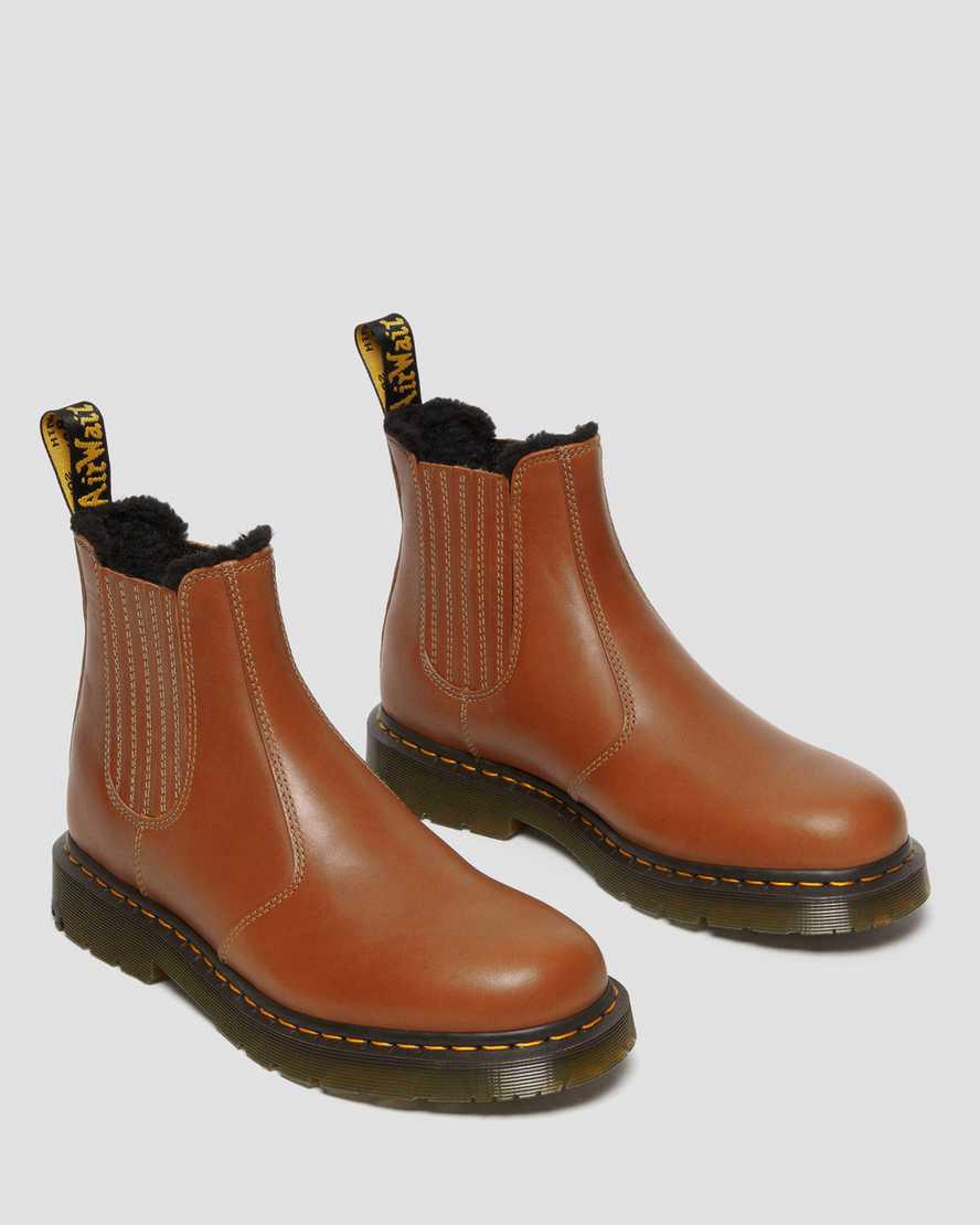 Dr Martens 2976 Wintergrip Leather Chelsea Miesten Nilkkurit Ruskea  Suomi |  5782IUJHE