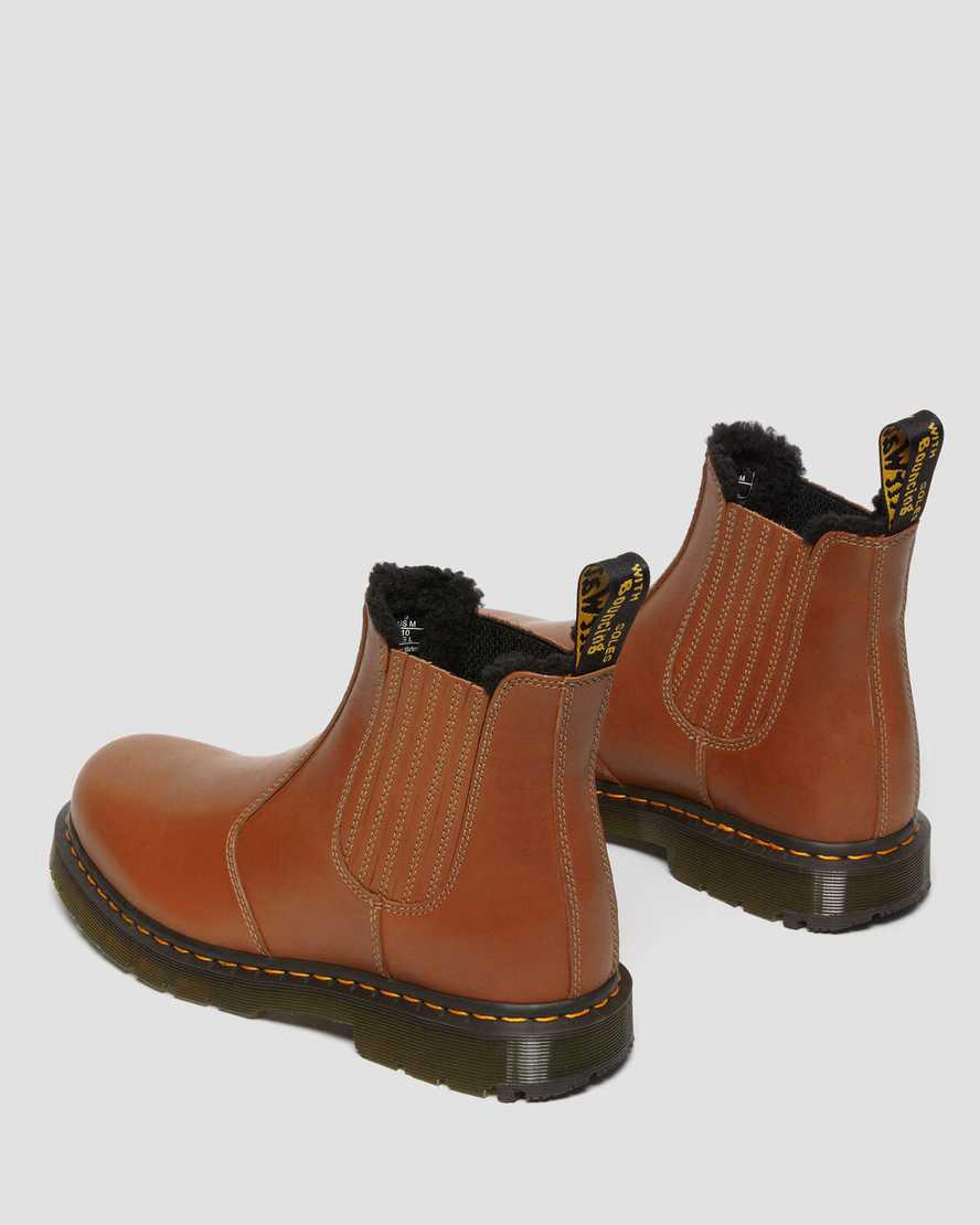 Dr Martens 2976 Wintergrip Leather Chelsea Miesten Nilkkurit Ruskea  Suomi |  5782IUJHE