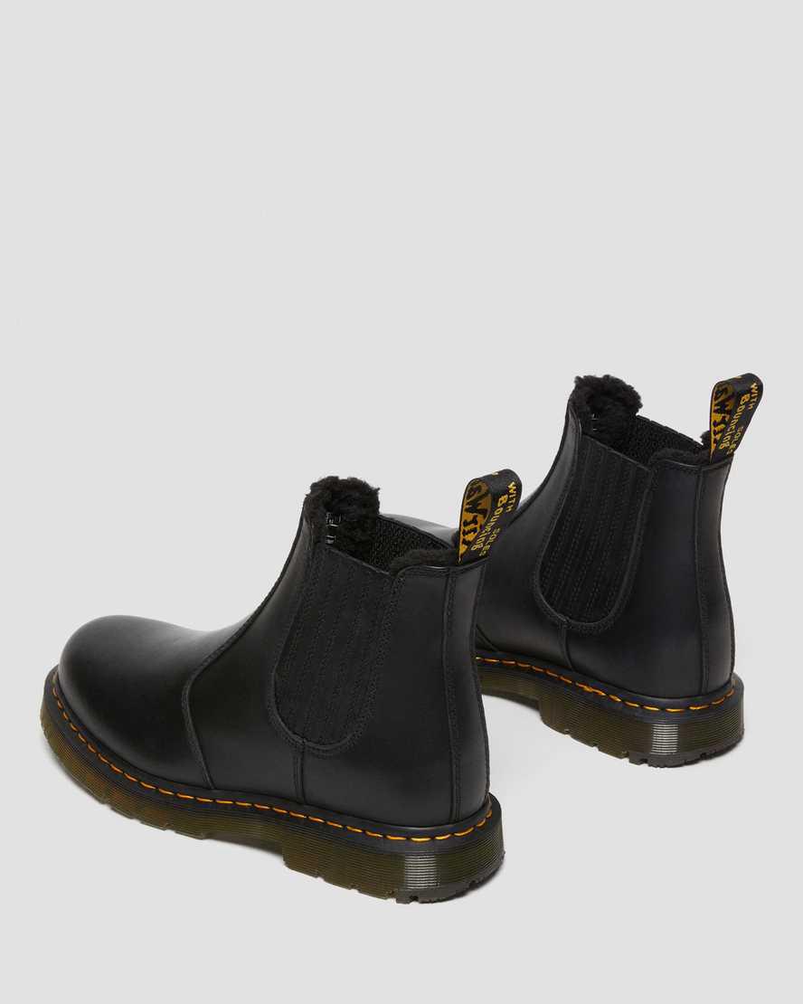 Dr Martens 2976 Wintergrip Leather Chelsea Naisten Talvisaappaat Mustat  Suomi |  6219ABCDL