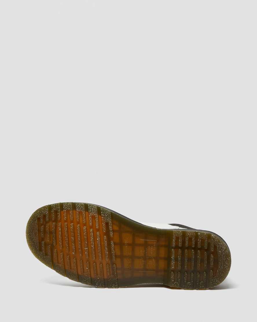 Dr Martens 2976 Yellow Stitch Smooth Leather Miesten Chelsea Saappaat Valkoinen  Suomi |  5102QOCSB