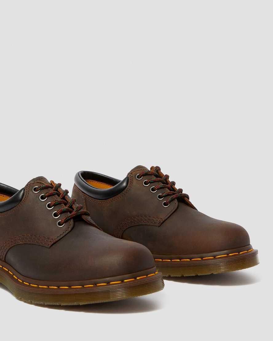 Dr Martens 8053 Crazy Horse Leather Casual Naisten Oxford Kengät Ruskea  Suomi |  8629TDLJW