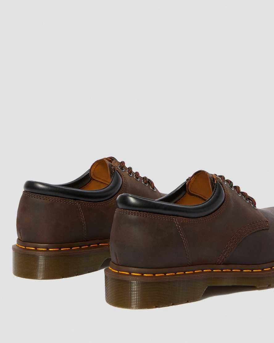 Dr Martens 8053 Crazy Horse Leather Casual Naisten Oxford Kengät Ruskea  Suomi |  8629TDLJW