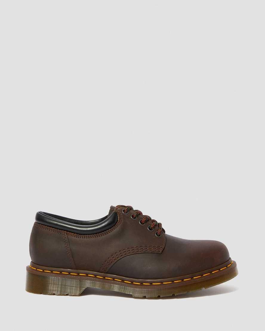 Dr Martens 8053 Crazy Horse Leather Casual Naisten Oxford Kengät Ruskea  Suomi |  8629TDLJW