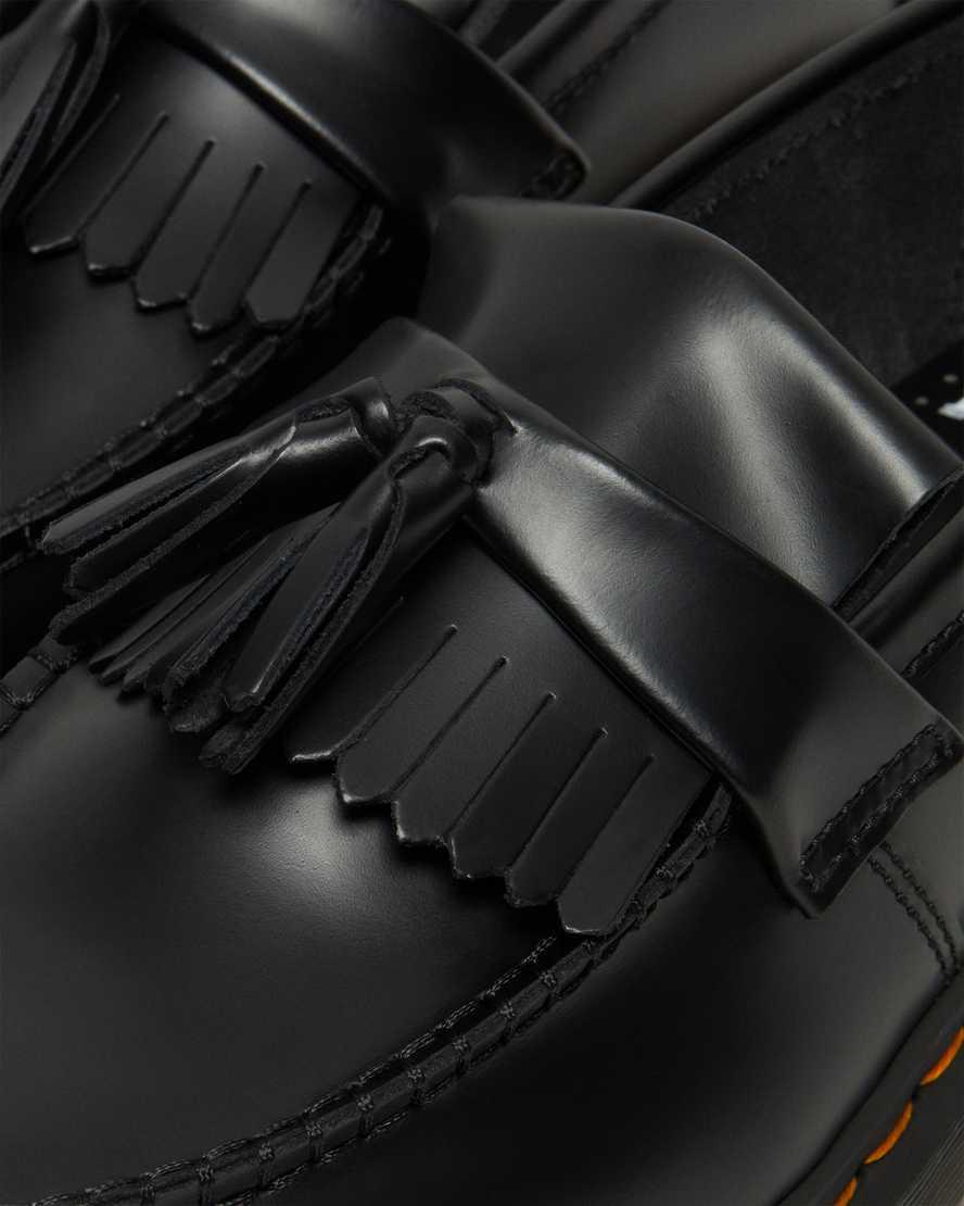 Dr Martens Adrian Bex Smooth Leather Tassel Naisten Loaferit Mustat  Suomi |  3124TQKUY