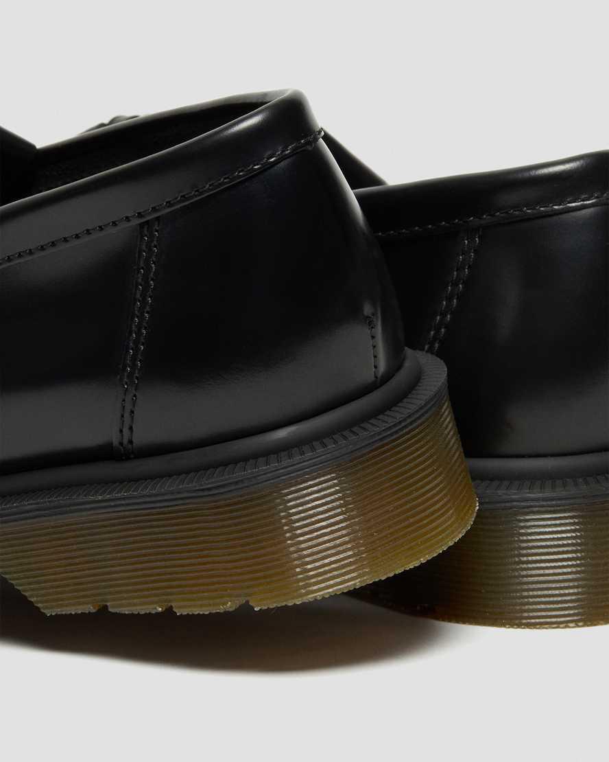 Dr Martens Adrian Smooth Leather Tassel Miesten Loaferit Mustat  Suomi |  1378CQWKF