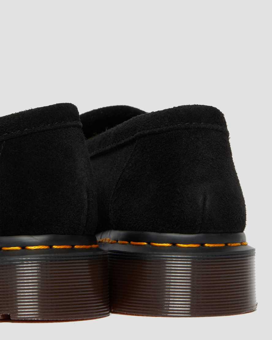 Dr Martens Adrian Snaffle Suede Miesten Loaferit Mustat  Suomi |  4120SKXRT