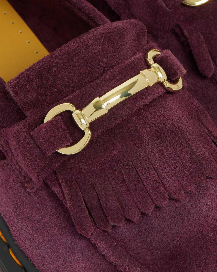 Dr Martens Adrian Snaffle Suede Naisten Loaferit Violetit  Suomi |  8432XVTCG