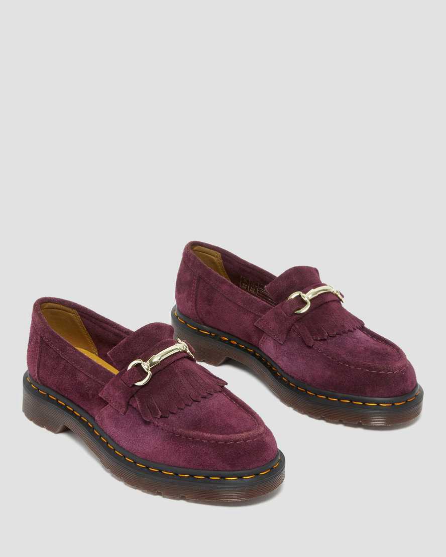 Dr Martens Adrian Snaffle Suede Naisten Loaferit Violetit  Suomi |  8432XVTCG