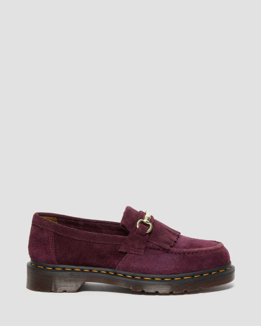 Dr Martens Adrian Snaffle Suede Naisten Loaferit Violetit  Suomi |  8432XVTCG