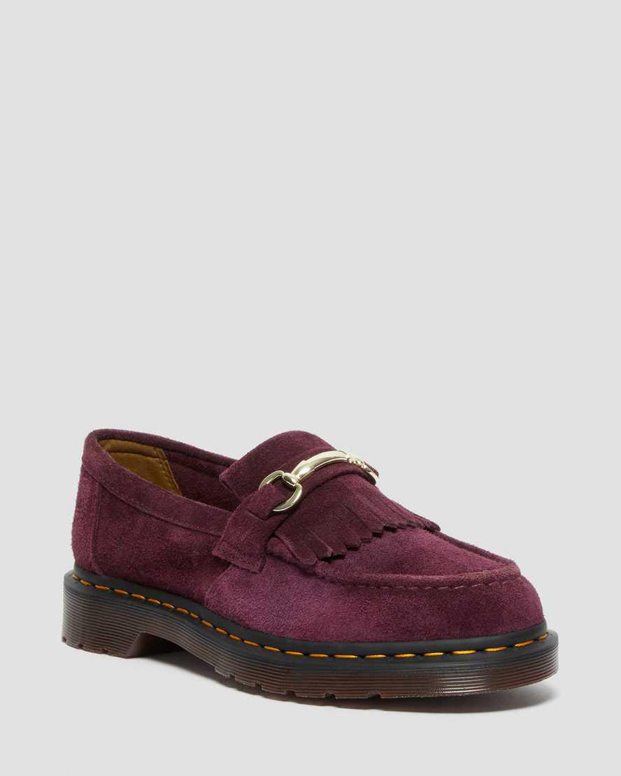 Dr Martens Adrian Snaffle Suede Naisten Loaferit Violetit  Suomi |  8432XVTCG