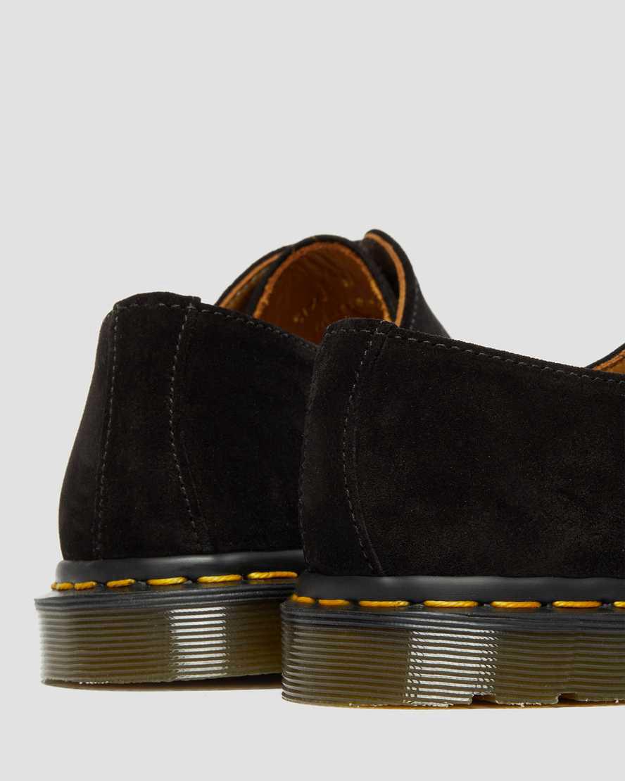 Dr Martens Archie II Made in England Suede Miesten Oxford Kengät Mustat  Suomi |  0748KHESF