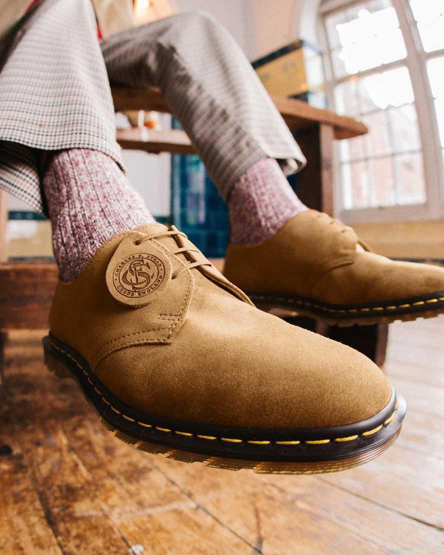 Dr Martens Archie II Made in England Suede Naisten Oxford Kengät Tummanruskea  Suomi |  7480JBYXL