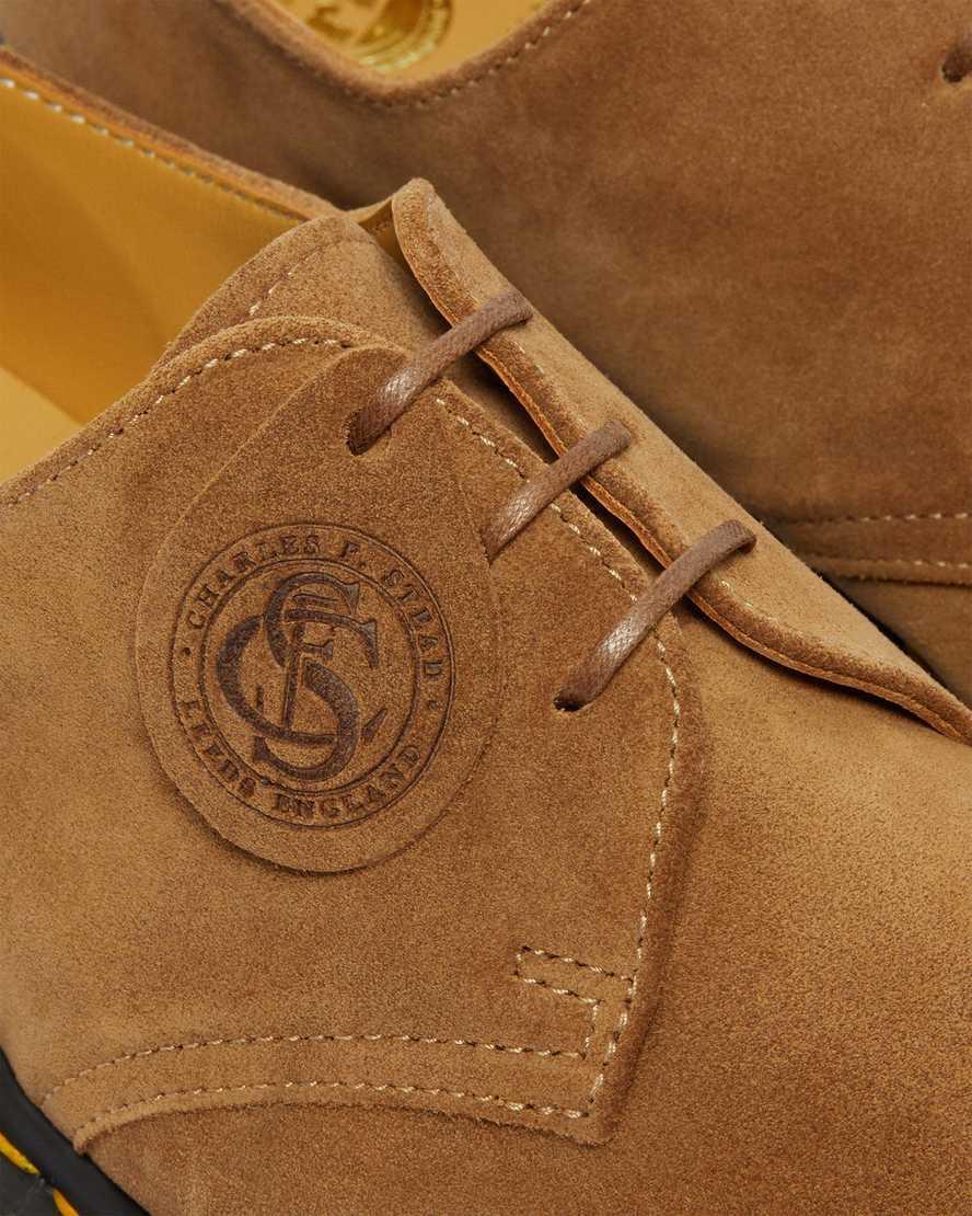 Dr Martens Archie II Made in England Suede Naisten Oxford Kengät Tummanruskea  Suomi |  7480JBYXL