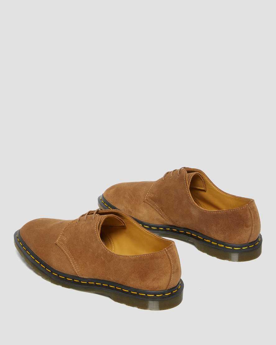 Dr Martens Archie II Made in England Suede Naisten Oxford Kengät Tummanruskea  Suomi |  7480JBYXL