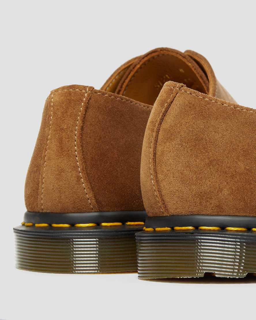 Dr Martens Archie II Made in England Suede Naisten Oxford Kengät Tummanruskea  Suomi |  7480JBYXL