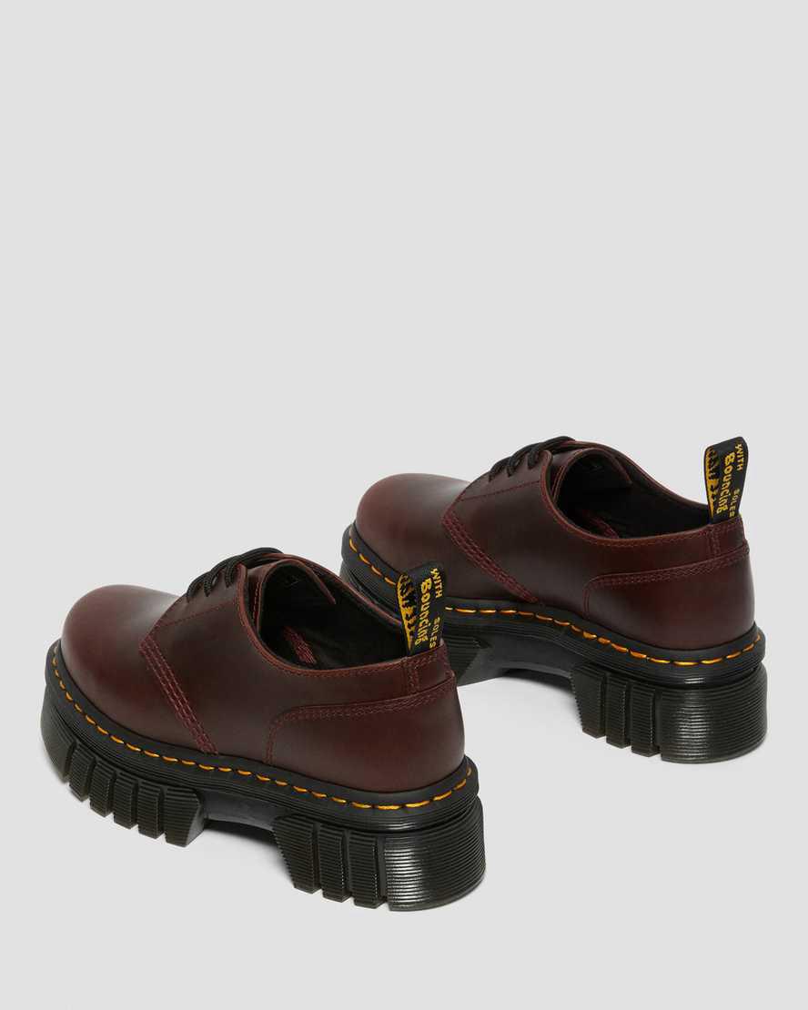 Dr Martens Audrick Brando Leather Platform Miesten Oxford Kengät Ruskea  Suomi |  9631JYOBK