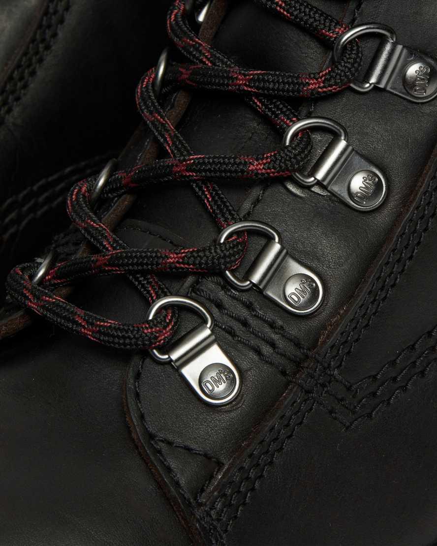Dr Martens Barton Made in England Classic Oil Leather Naisten Nilkkurit Mustat  Suomi |  0218XRNYH