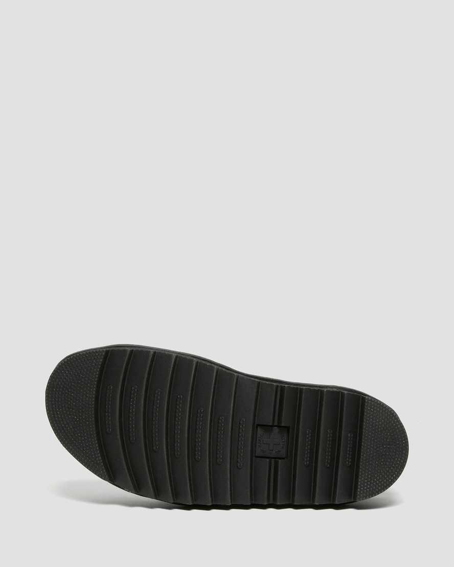 Dr Martens Blaire Brando Leather Strap Naisten Platform Sandaalit Mustat  Suomi |  4958QEAYS