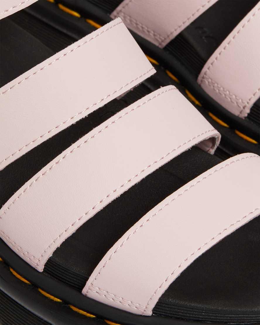 Dr Martens Blaire Hydro Leather Strap Naisten Gladiaattori Sandaalit Pinkki  Suomi |  4837NYOCL