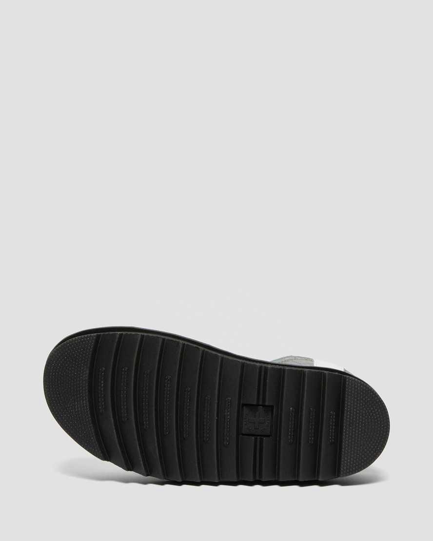 Dr Martens Blaire Hydro Leather Strap Naisten Platform Sandaalit Valkoinen  Suomi |  9573BJIVM