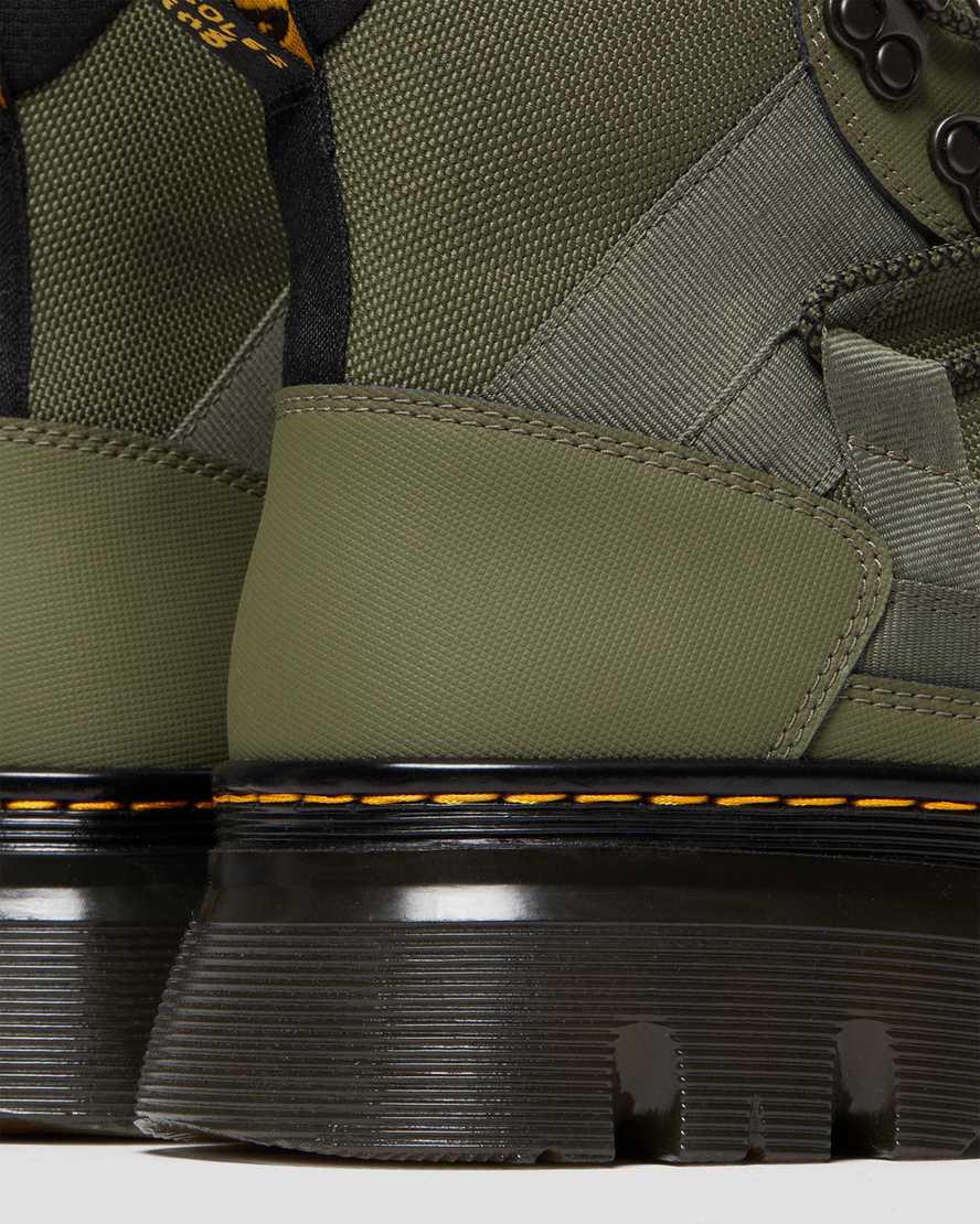 Dr Martens Boury Leather Naisten Vapaa-ajan Saappaat Khaki Vihreä  Suomi |  9820NRQWP
