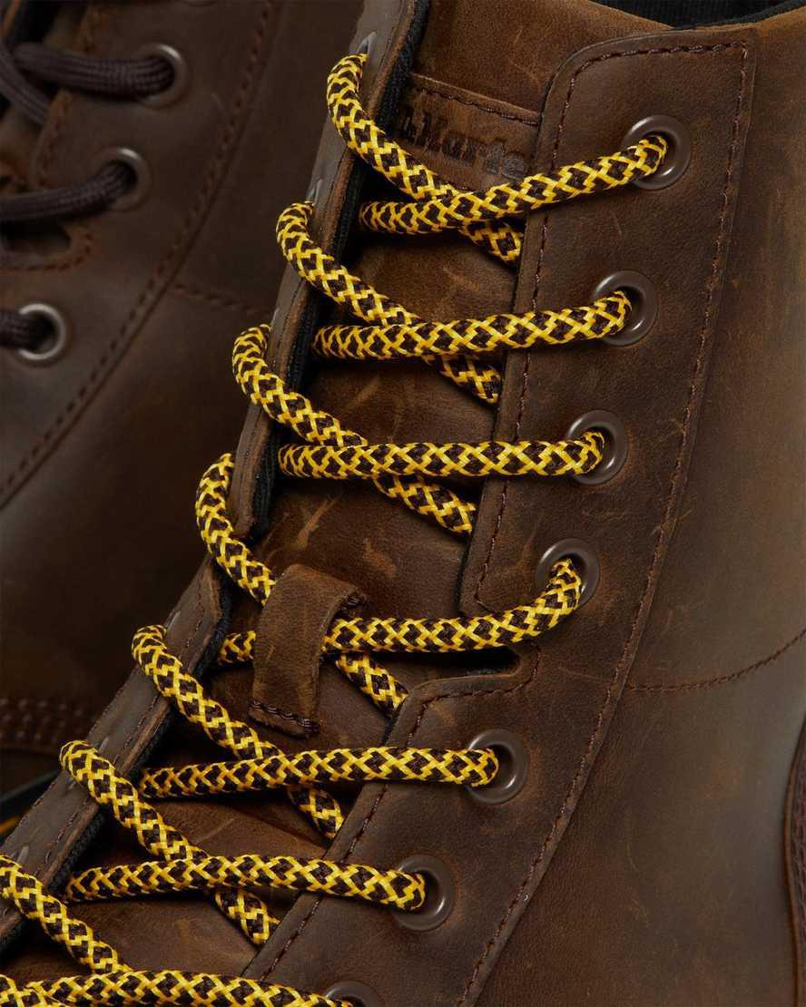 Dr Martens Combs Crazy Horse Leather Naisten Vapaa-ajan Saappaat Ruskea  Suomi |  2675NZSJT