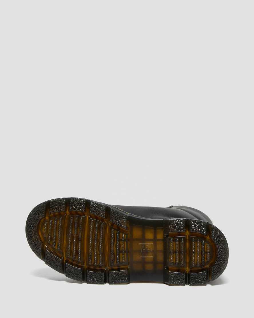 Dr Martens Combs Faux Shearling Lined Naisten Nilkkurit Mustat  Suomi |  1540XGKWP