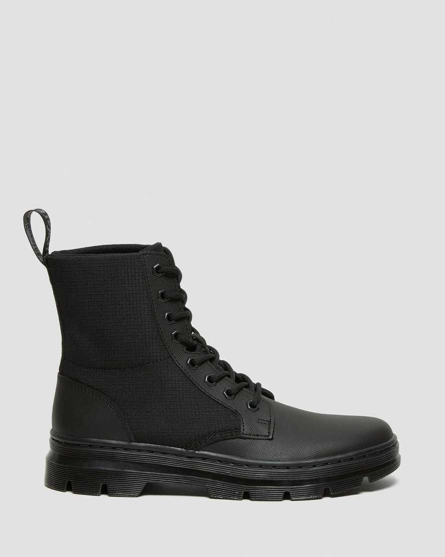 Dr Martens Combs II Poly Naisten Vapaa-ajan Saappaat Black-Black Element Rip Stop  Suomi |  5736VIHAB