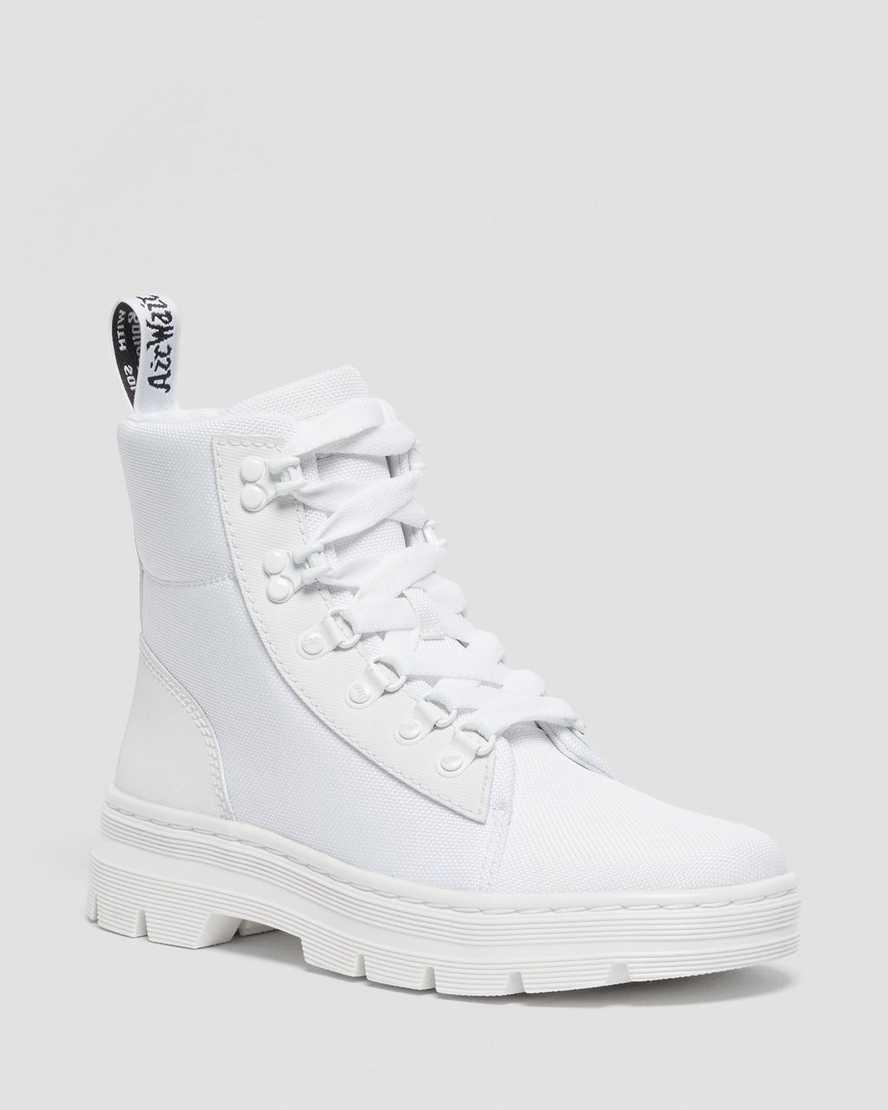 Dr Martens Combs Poly Naisten Nilkkurit Valkoinen  Suomi |  3921IYMOL