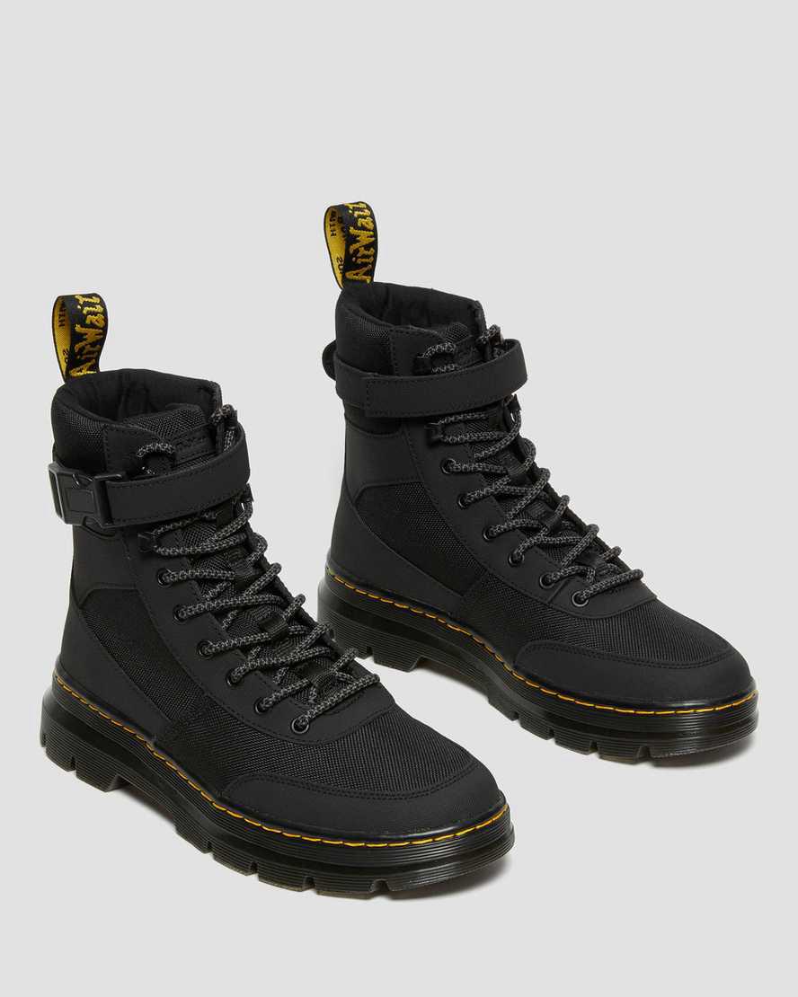 Dr Martens Combs Tech Extra Tough Poly Miesten Vapaa-ajan Saappaat Mustat  Suomi |  7569RVJMG