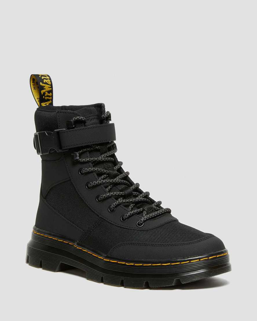 Dr Martens Combs Tech Extra Tough Poly Naisten Nilkkurit Mustat  Suomi |  0748LOAIE