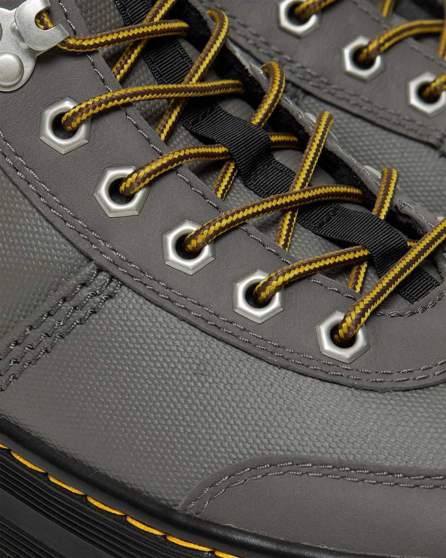 Dr Martens Combs Tech Faux Fur-Lined Naisten Vapaa-ajan Saappaat Harmaat  Suomi |  7812ZNOMG