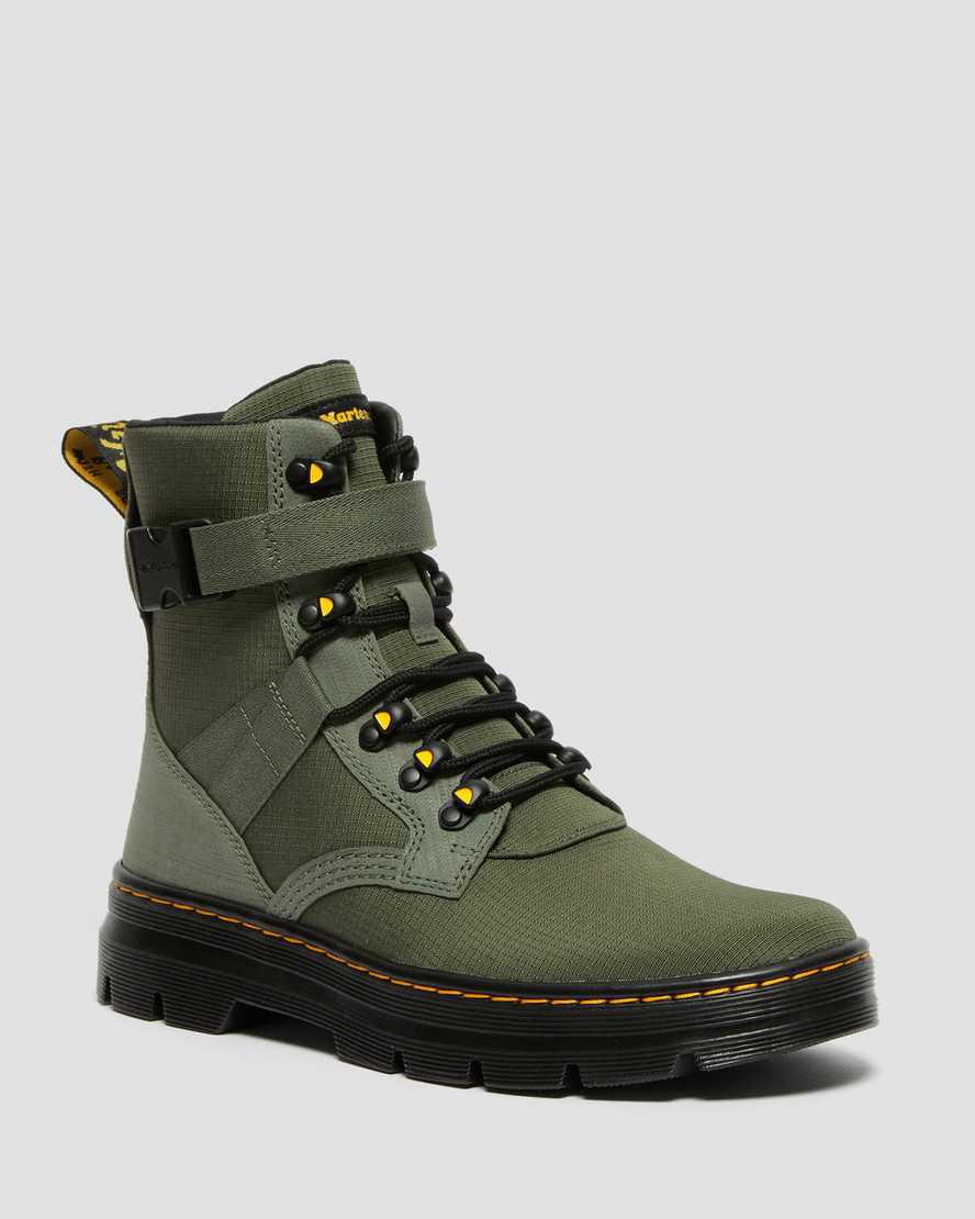 Dr Martens Combs Tech II Poly Naisten Vapaa-ajan Saappaat Khaki Vihreä  Suomi |  8394LTSCX