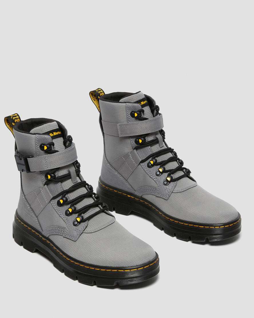 Dr Martens Combs Tech II Poly Naisten Vapaa-ajan Saappaat Harmaat  Suomi |  9853RNHCG