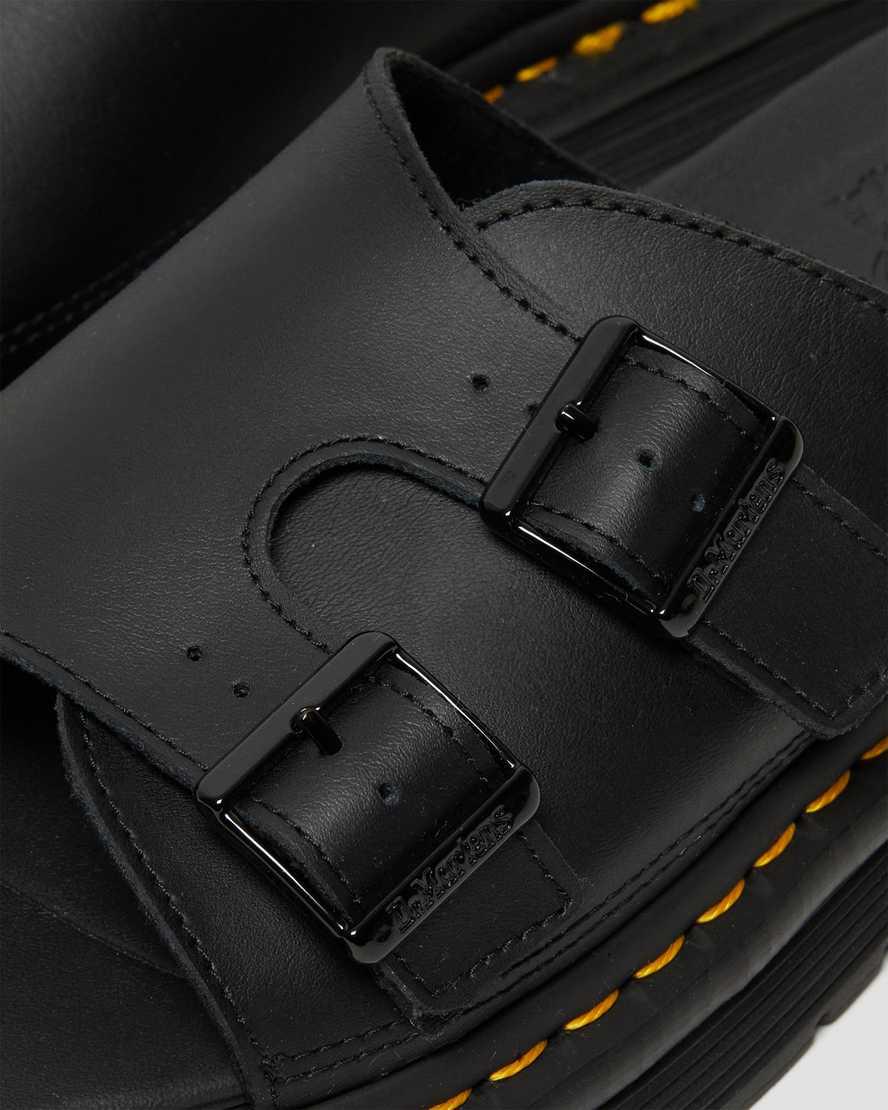 Dr Martens Dax Leather Naisten Rantasandaalit Mustat  Suomi |  7134ITDJM