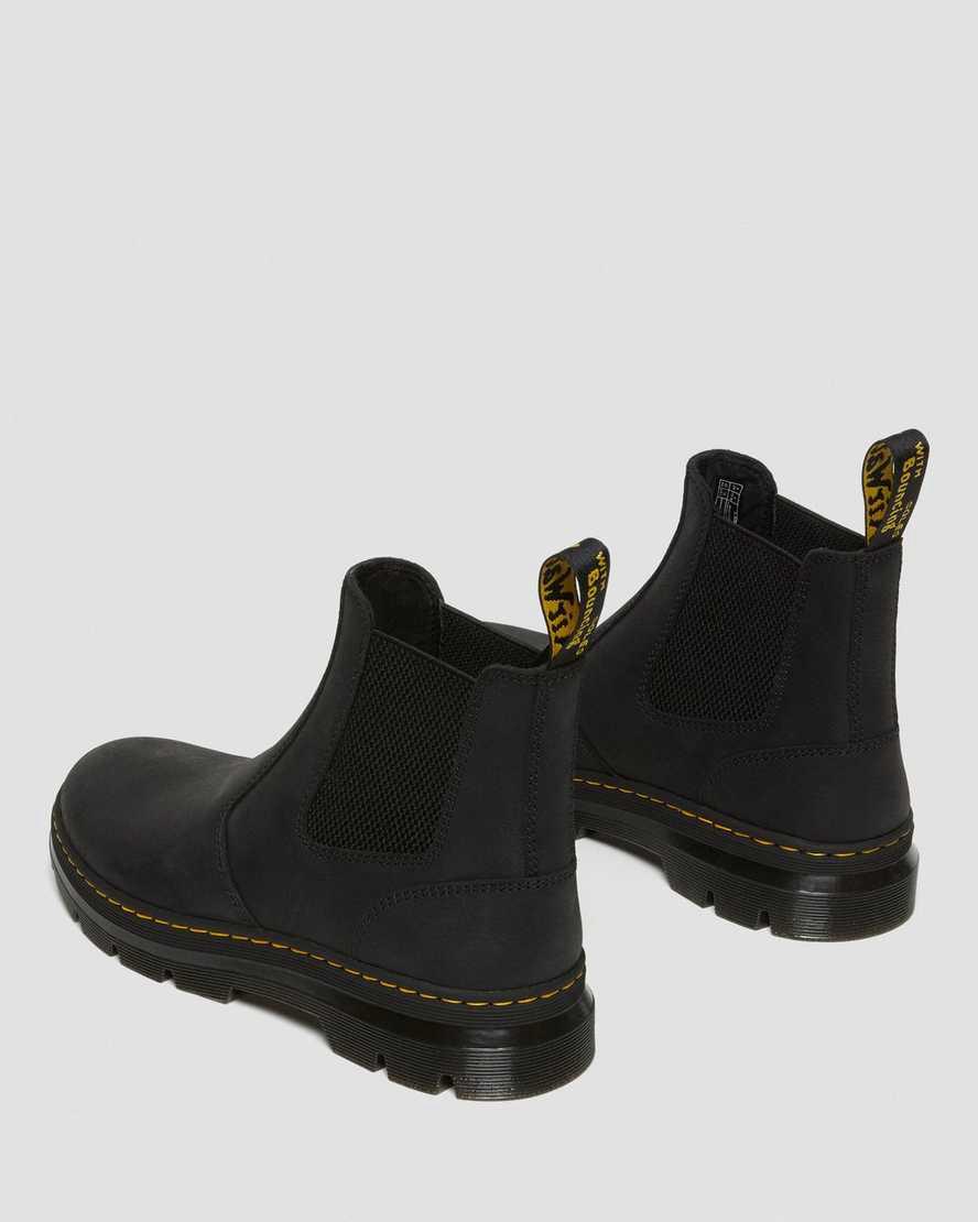 Dr Martens Embury Leather Chelsea Naisten Nilkkurit Mustat  Suomi |  6247WJMTO