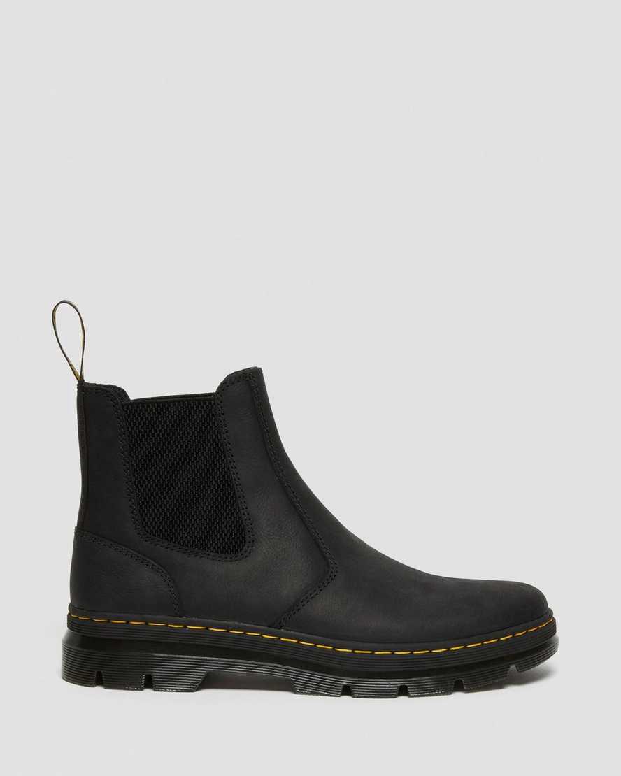 Dr Martens Embury Leather Chelsea Naisten Nilkkurit Mustat  Suomi |  6247WJMTO