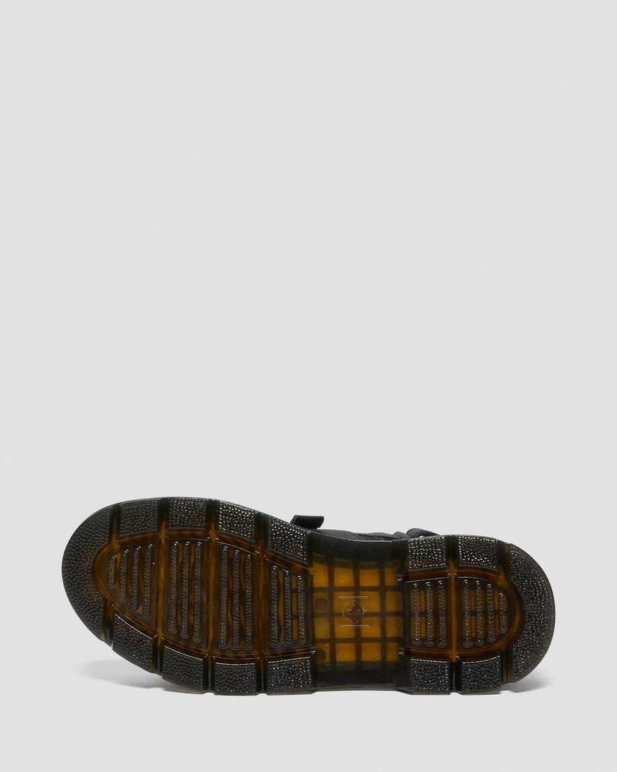Dr Martens Forster Webbing Miesten Sandaalit Mustat  Suomi |  7628BRHST