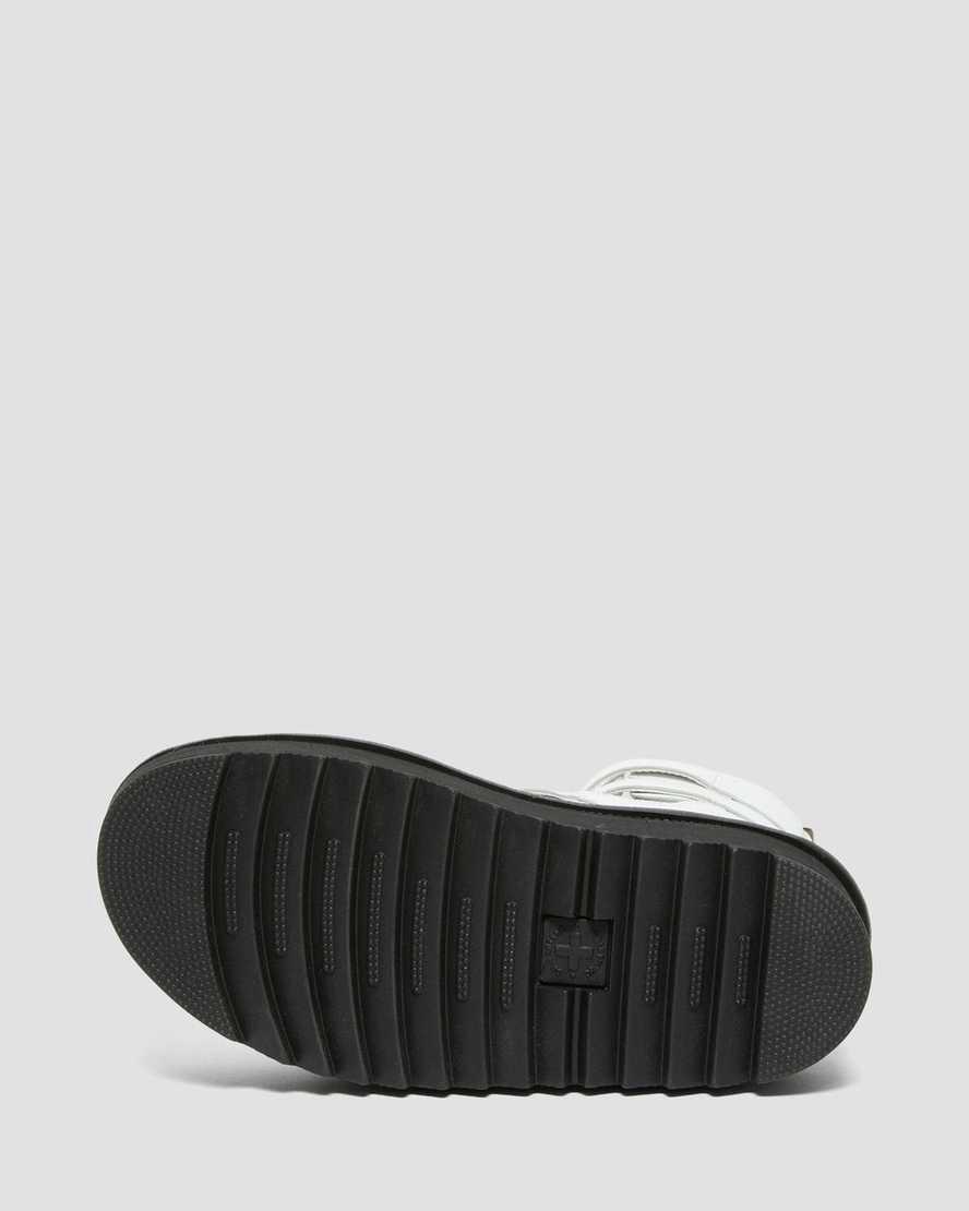 Dr Martens Giavanna Leather Gladiator Naisten Platform Sandaalit Valkoinen  Suomi |  6970WOFIB