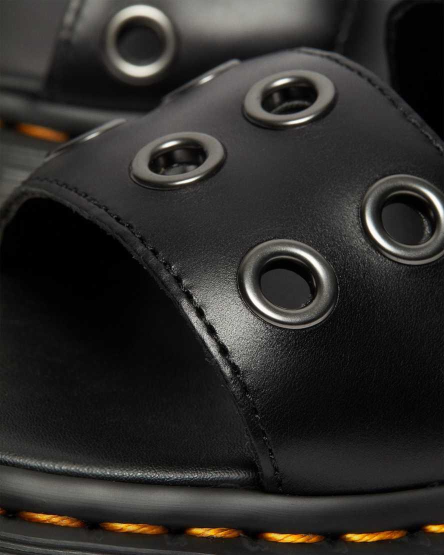 Dr Martens Gryphon Hardware Brando Leather Naisten Gladiaattori Sandaalit Mustat  Suomi |  9256UOSXR
