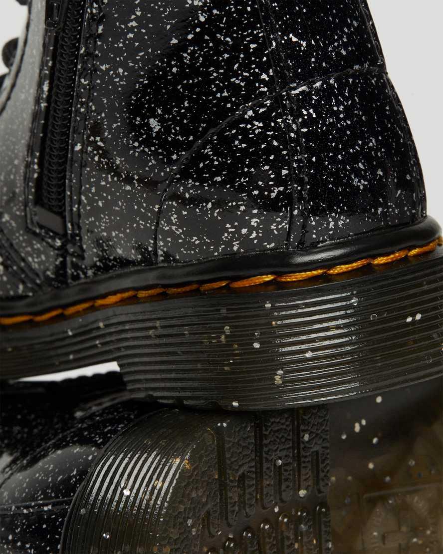 Dr Martens Infant 1460 Glitter Lasten Nilkkurit Mustat  Suomi |  3162COPZU
