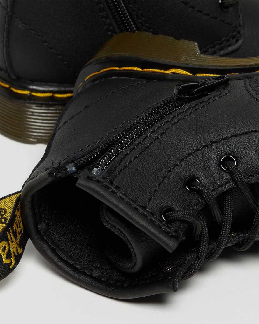 Dr Martens Infant 1460 Softy T Leather Lasten Nauhasaappaat Mustat  Suomi |  8190FPUGC