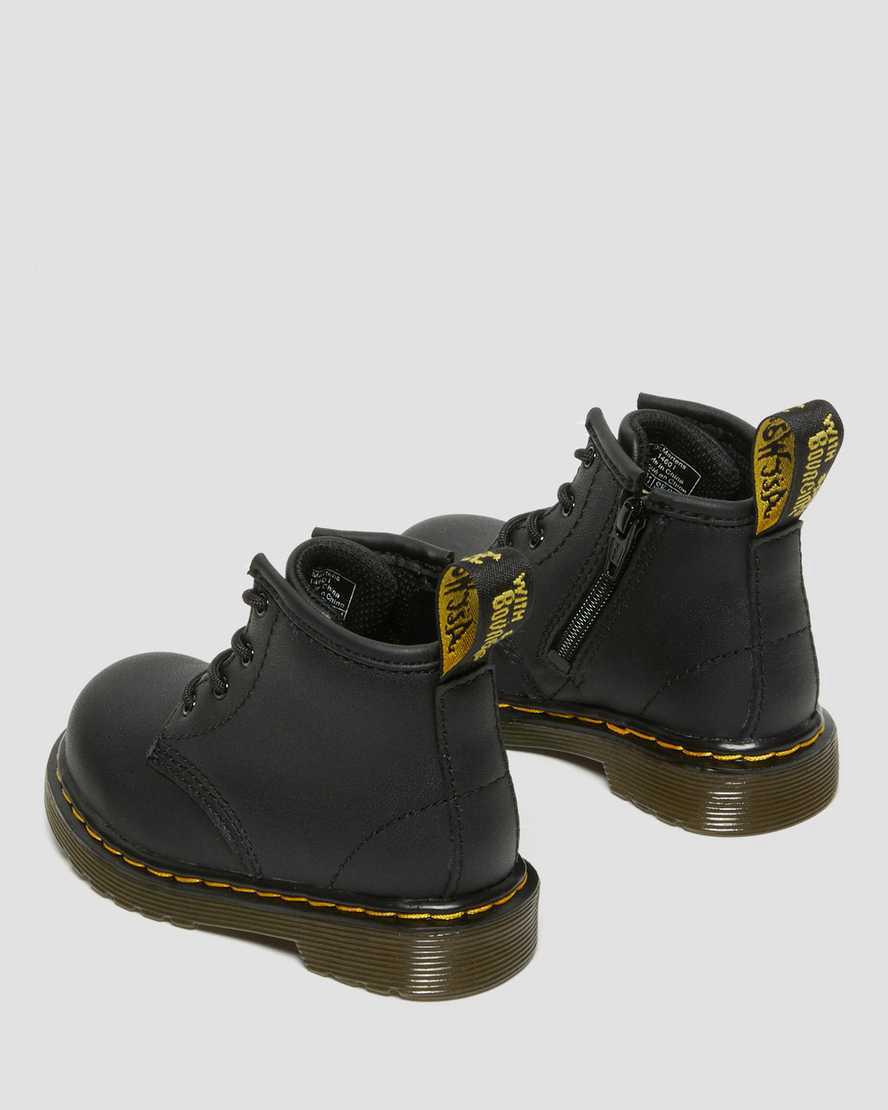 Dr Martens Infant 1460 Softy T Leather Lasten Nauhasaappaat Mustat  Suomi |  8190FPUGC