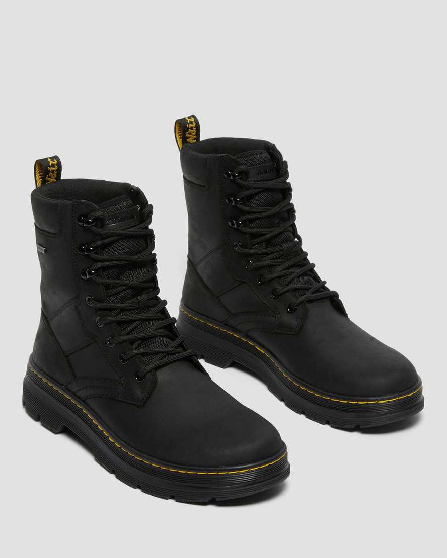 Dr Martens Iowa Waterproof Poly Casual Miesten Talvisaappaat Mustat  Suomi |  8574QDPIA