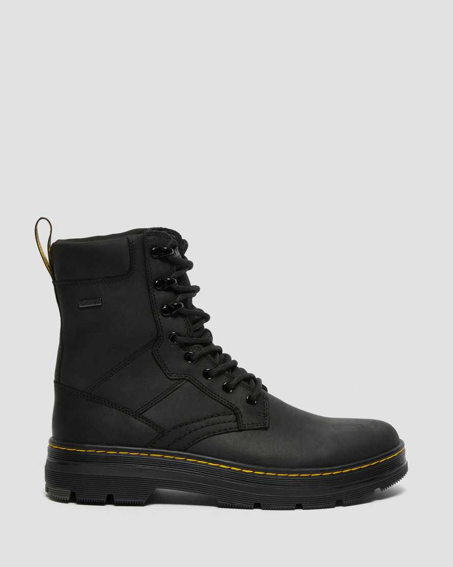 Dr Martens Iowa Waterproof Poly Casual Miesten Talvisaappaat Mustat  Suomi |  8574QDPIA