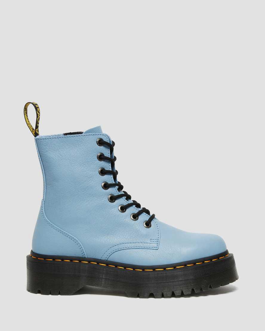 Dr Martens Jadon Boot III Pisa Leather Naisten Platform Saappaat Sininen  Suomi |  3745JNHZA